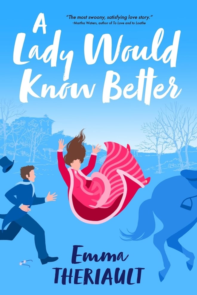 Cover image of "A Lady Would Know Better" by Emma Theriault