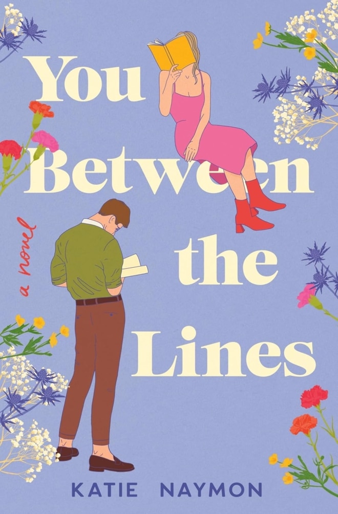 Cover image of "You Between the Lines" by Katie Naymon